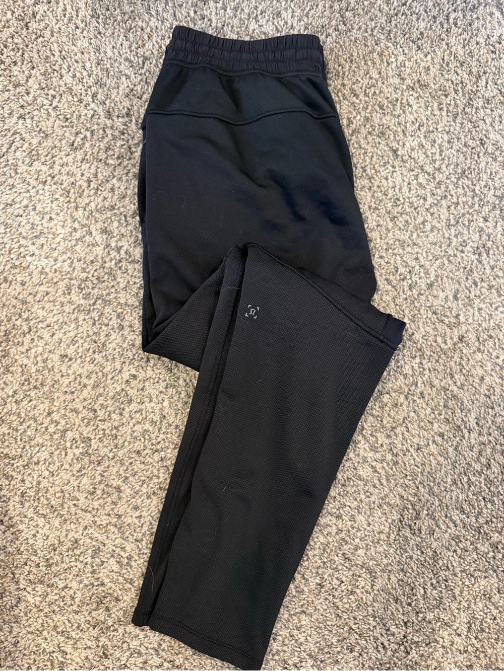 lululemon athletica Men's Black Jogger Sweatpants